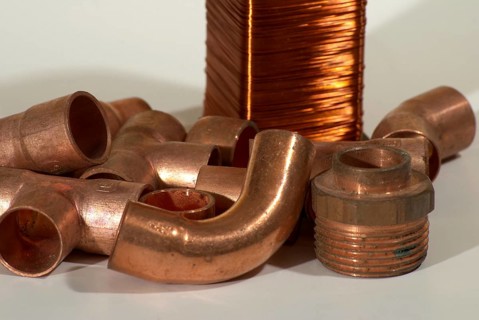 Soldering fittings made of copper, water pipes, wire, semi-precious metal