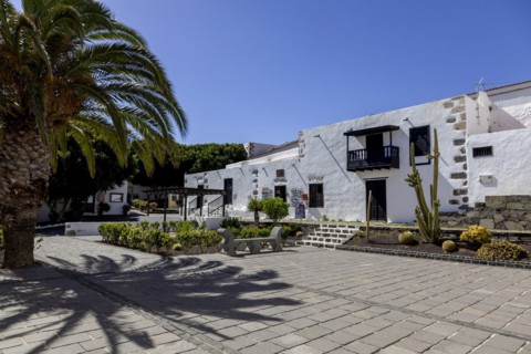 Historic buildings in Betancuria, Fuerteventura, Canary Island, Spain, Europe