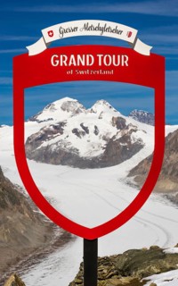 Sign for photos on the Aletsch Glacier, tourism, photo, selfie, mountains, travel, Eggishorn,