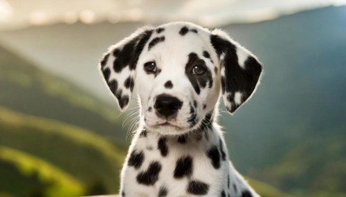 Pets, Dog, Dalmatian, Puppy, AI-generated, AI generated