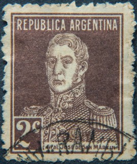 José de San Martín, (1778, 1850 Argentine general who fought for the independence of South America.