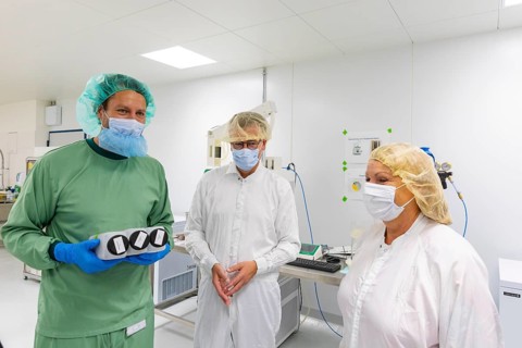 DEU/Saxony/Ebersbach The Saxon cannabis producer Demecan is now the first German company to be
