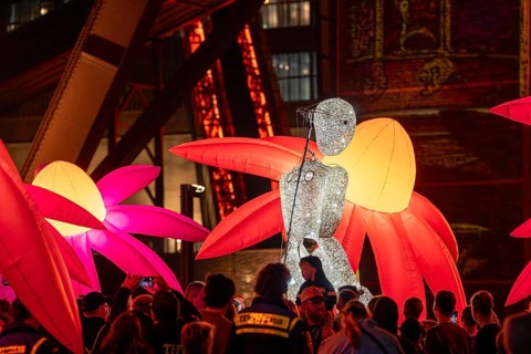 Extraschicht, the long night of industrial culture, cultural festival across the Ruhr region, 35