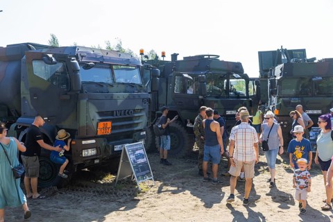 The Oberlausitz military training area opened its Tor tor to thousands of visitors for the Open Day