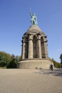 Hermann Monument by Ernst von Bandel, Detmold, Teutoburg Forest, North Rhine-Westphalia, Germany,