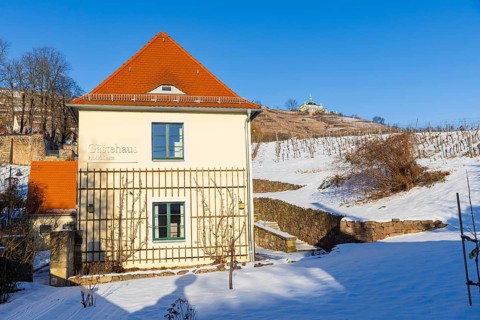 The Höflößnitz winery is also a popular destination in winter. Hoflößnitz Guest House, Radebeul,