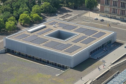 Topography of Terror, Niederkirchnerstraße, Kreuzberg, Friedrichshain-Kreuzberg, Berlin, Germany,