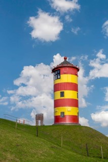 Pilsum Lighthouse, Pilsum, Krummhörn, East Frisia, Lower Saxony, Germany, Europe