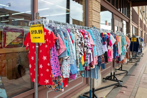 Oklahoma City, Oklahoma, Langston's Western Wear in Stockyards City sells western attire.