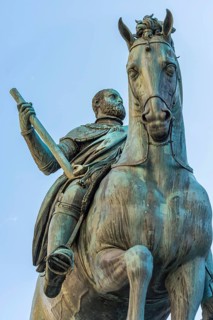 Statue of Cosimo de Medici, sculpture, art, Renaissance, tourist attraction, monument, sculpture,
