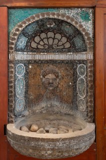 Art Nouveau fountain in the vestibule of the Künstlerhaus, cultural institution of the city of