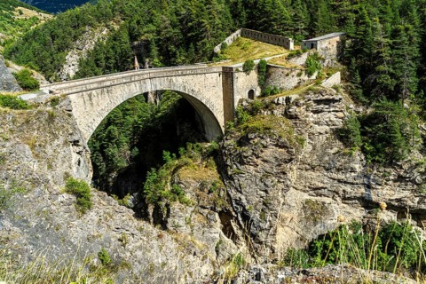 Old fortress of Briancon, Departement Haute-Alpes, region Provence-Alpes-Côte d'Azur, France,