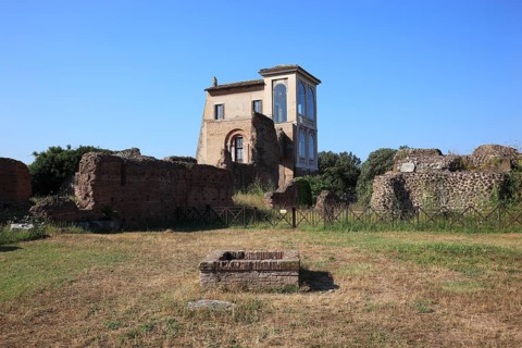 Domus Flavia, Monte Palatino, Palatine Hill, Rome, Italy, Europe