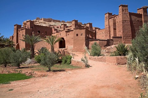 Ait Benhaddou kasbah, UNESCO World Heritage Site, Morocco, Africa