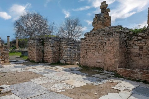 Excavation site site of the ancient city of Aphrodisias, today's city of Geyre, Karacasu, Aydin,