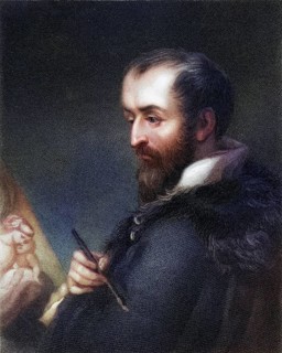 Correggio alias Antonio Allegri, 1494-1534, Italian painter of the Renaissance. From the book