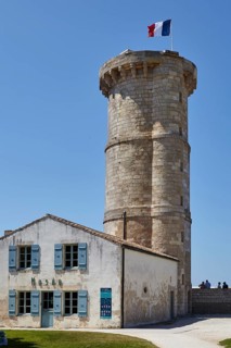 Vieille Tour Des Baleines from 1682 in Saint-Clément-des-Baleines, Départment Charente-Maritime,