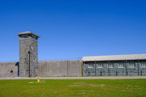 Prison, building, Robben Island, prison island near Cape Town, Cape Town, Western Cape, South