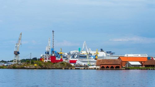 GMC Yard, Shipyard in Stavanger, Norway, Europe