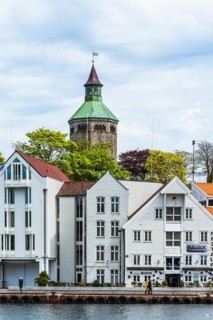 View of STAVANGER, FjordSailing, Stavanger, Boknafjorden, Norway, Europe