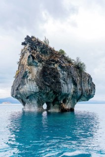 Marble Cathedral, Marble Caves, Puerto Rio Tranquilo, Chile Chico, Aysen, Chile, South America