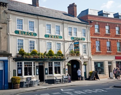Black Swan hotel pub Devizes, Wiltshire, England, United Kingdom, Europe