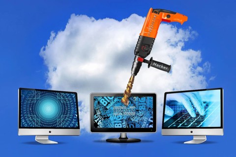 Symbolic image, ransomware, cyber security, cyber attacks worldwide, computer crime, digital IT