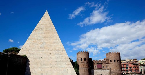 Pyramid of Cestius, Pyramid of Caius Cestius, Piramide Cestia, Piramide di Caio Cestio, tomb of the