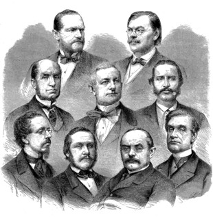 The new government of Cisleithania in 1869, the northern and western parts of Austria and Hungary,