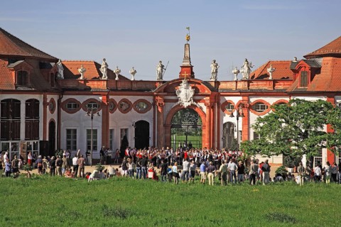 Seehof Castle, Memmelsdorfer Tor, summer residence of the Bamberg prince bishops, Memmelsdorf,