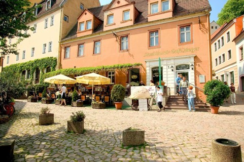 Meissen Old Town, Konditorei Ziegner, where you can also find the famous Meissen Fummel