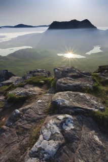 View of Cul Mor, Sutherland, Scotland, Great Britain