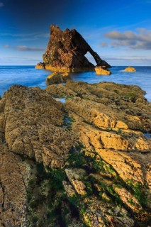 Bow Fiddle Rock, Portknockie, Scotland, Great Britain