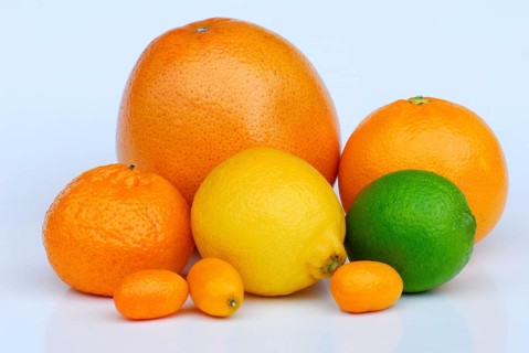 Citrus fruit, grapefruit, orange, tangerine, lemon, lime, kumquat