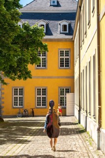 Folkwang University of the Arts, Essen-Werden, in the south of the city, North Rhine-Westphalia,