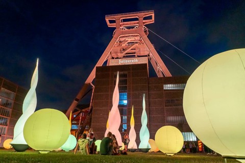 Extraschicht, Night of Industrial Culture, music, action, attractions, culture, art, show at 43
