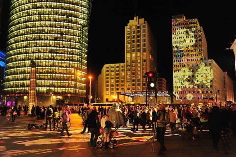 Lichterfest in Berlin, Potsdamer Platz