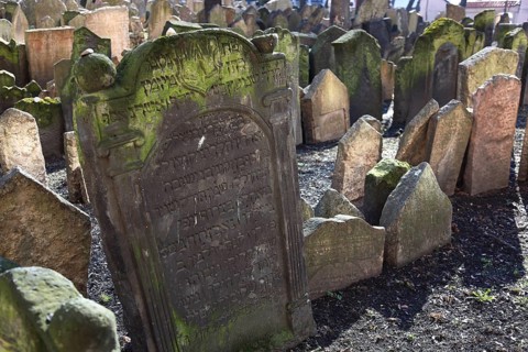 The Old Jewish Cemetery in the Josefov district is one of the most historically significant Jewish