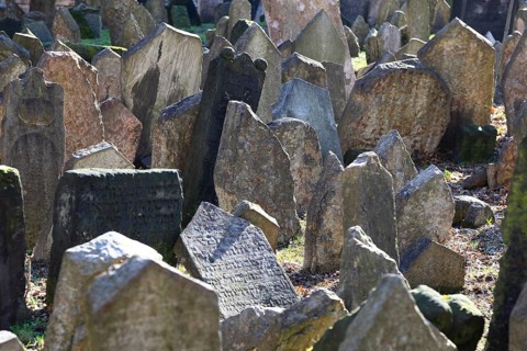 The Old Jewish Cemetery in the Josefov district is one of the most historically significant Jewish