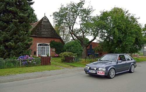 Europe, Germany, Lower Saxony, Lower Elbe Classics, classic car tour, Ford Escort RS Turbo, year
