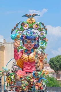Carnival, Sciacca, Agrigento district, Sicily, Italy, Europe