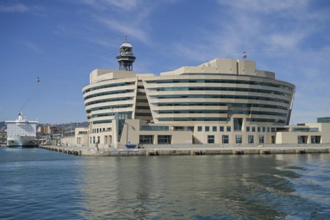 Port, World Trade Centre, Eurostars Grand Marina Hotel, Barcelona, Catalonia, Spain, Europe