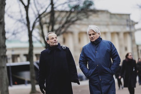(L-R) Felix Klein, Federal Government Commissioner for Jewish Life in Germany and the Fight against