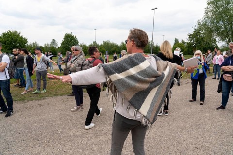 Demonstration against the restrictions in the Corona crisis, anti-vaccination, protest against