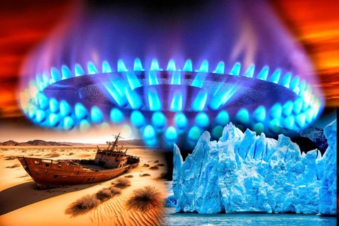 Symbolic image, carbon dioxide CO2, climate protection, climate change, world worth living in,