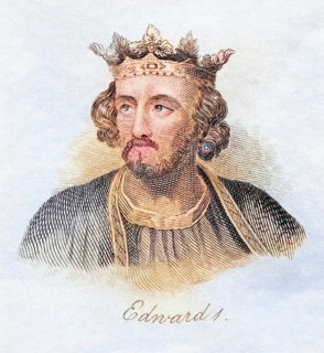 Edward I alias Longshanks 1239, 1307 King of England from the book Crabbs Historical Dictionary