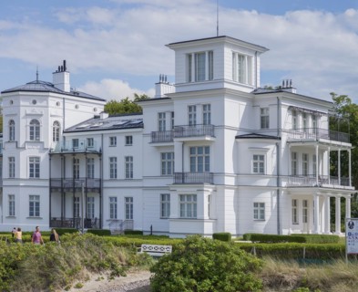 Exclusive hotel on the beach in Heiligendamm, Mecklenburg-Vorpommern, Germany, Europe
