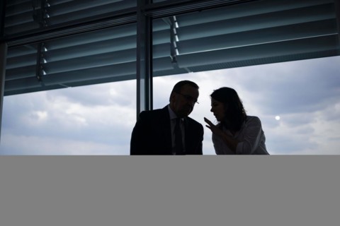 Boris Pistorius (SPD), Federal Minister of Defence, and Annalena Bärbock (Alliance 90/The Greens),