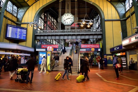 Europe, Germany, Hamburg, City, Central Station, Wandelhalle, Hamburg, Hamburg, Federal Republic of