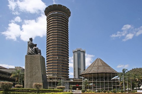 The Kenyatta International Conference Centre, KICC in Nairobi, Kenya, East Africa, Africa